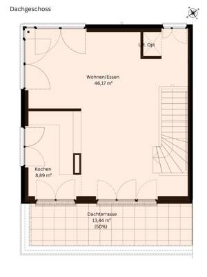Licht, Luft und Lebensqualität – Maisonette mit Dachterrasse – 22143 Hamburg – Vorschaubild 5