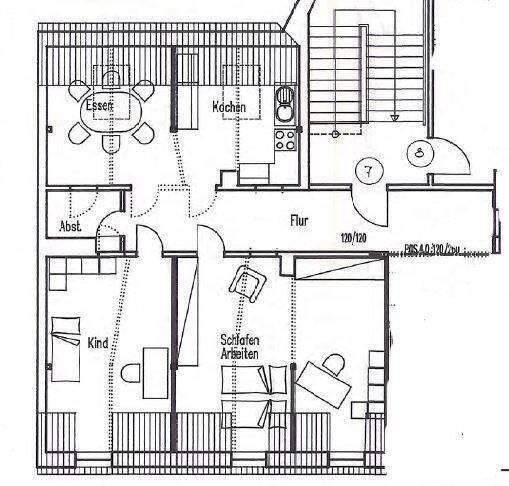 Wäre das was? Attraktive Drei-Zimmer-Wohnung – Chemnitz – Vorschaubild 7
