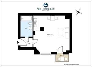 Charmante 1-Zimmer-Wohnung im Herzen von Berlin-Mitte – 10115 Berlin – Vorschaubild 9