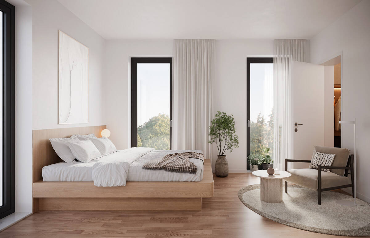 Weißensee: ERSTBEZUG im NEUBAU ab 2026: 4-Zi-Wohnung mit 100 m² und Balkon – Berlin – Vorschaubild 2
