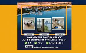 Insel-Juwel der Extraklasse! Modernes Wohndesign trifft auf spektakuläre See-Panorama - Insel Rügen