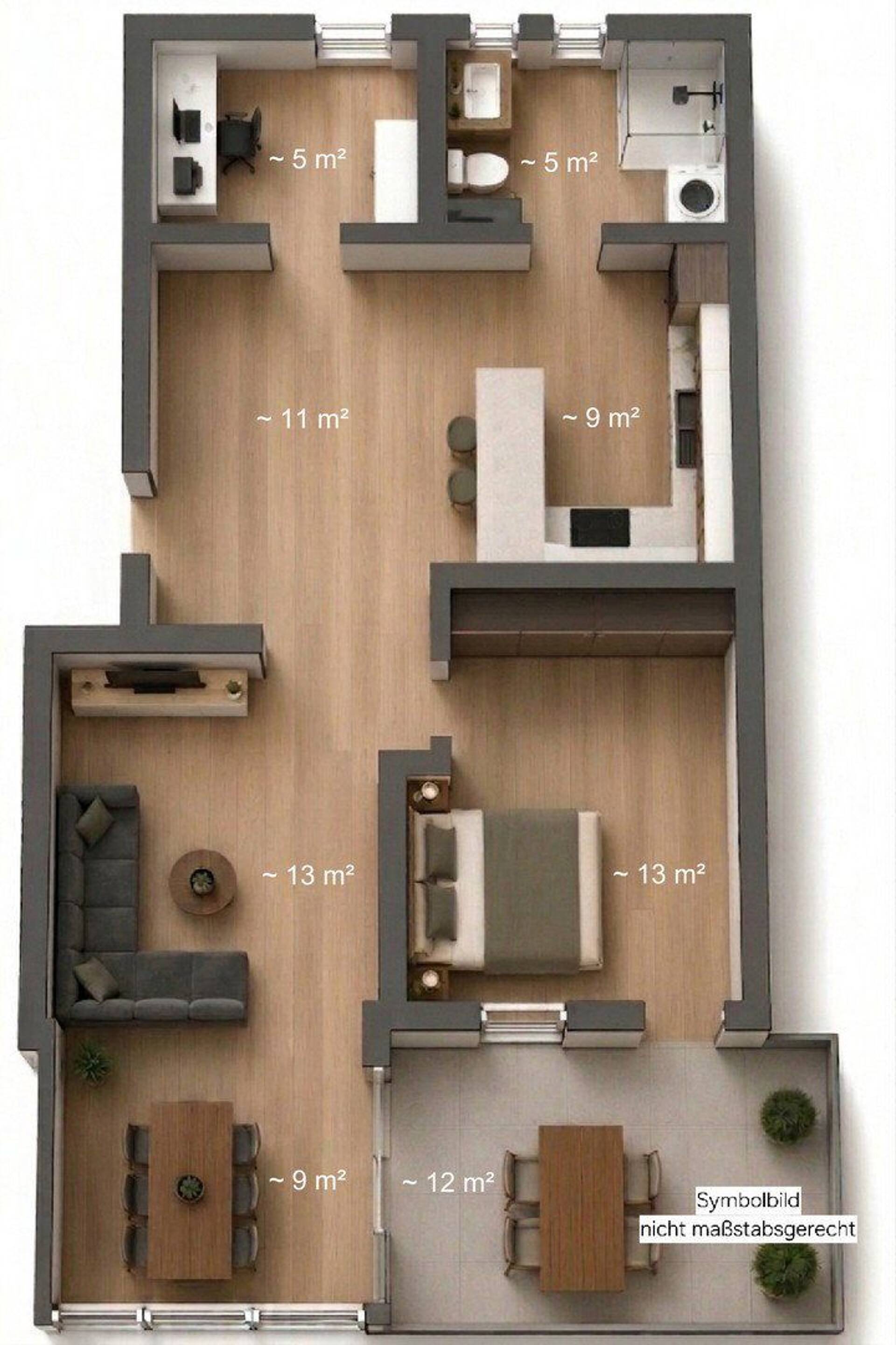 Erdgeschosswohnung in 87527 Sonthofen mit 71 m² kaufen