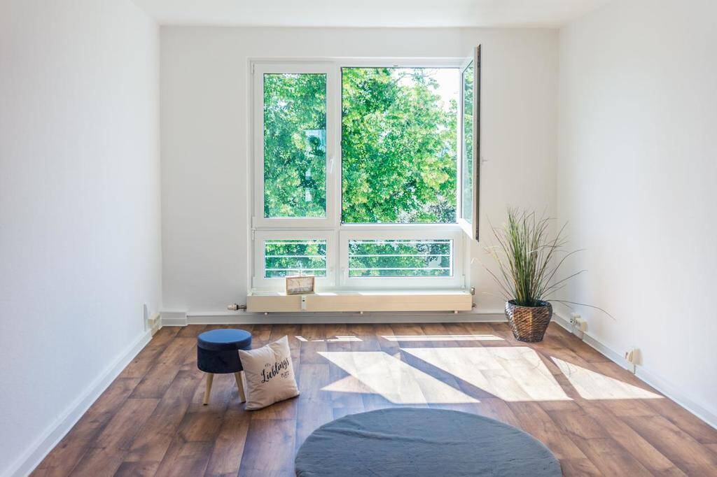3-Raum-Wohnung nahe Stadtpark mit Einbauküche
