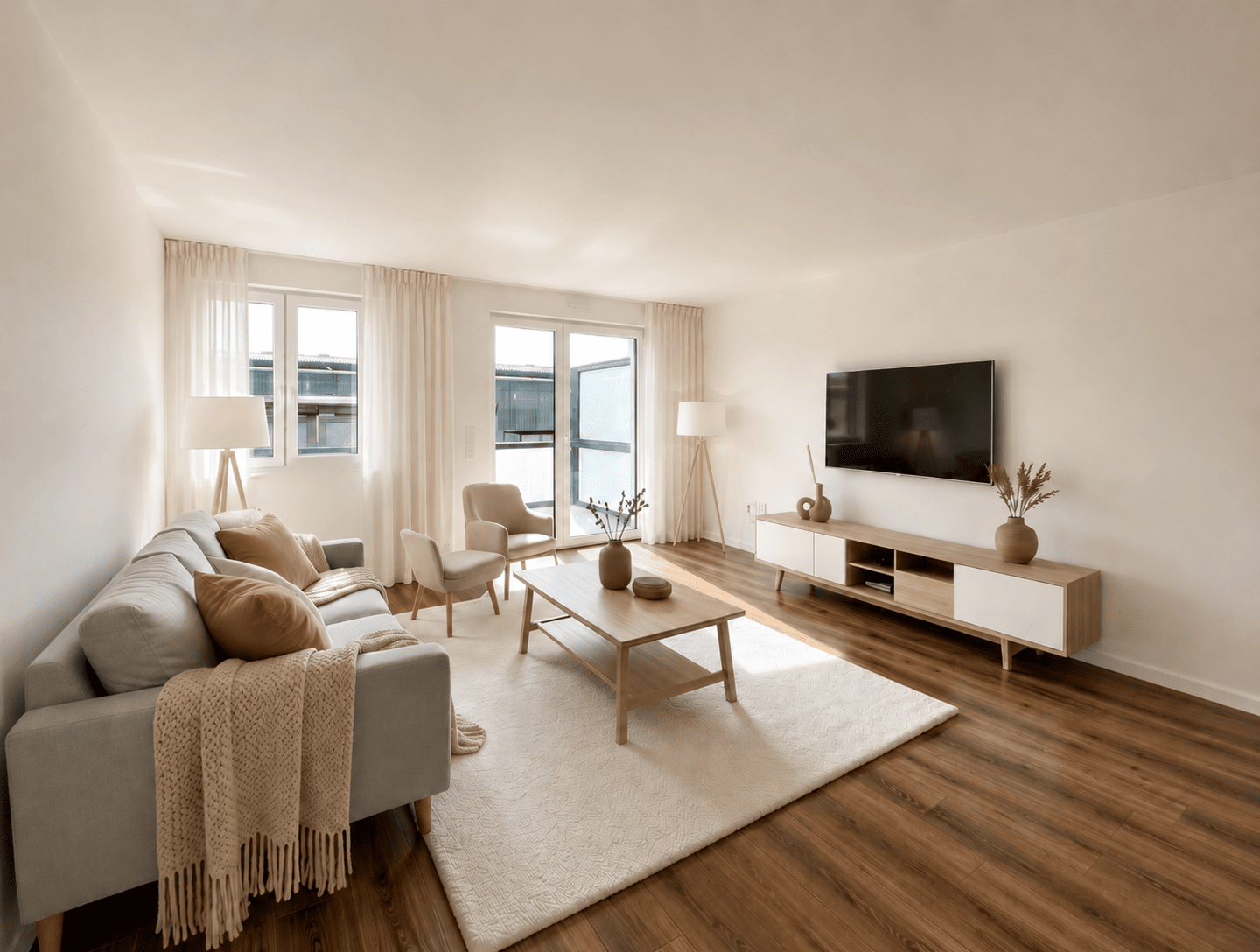 Neubauwohnung kurz vor Fertigstellung | Balkon | Ausstattung individuell wählbar | A+ – Leipzig – Vorschaubild 4