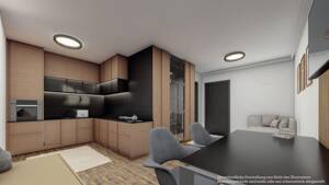 Modernes 1-Zimmer-Neubau-Apartment mit Terrasse & Garten (Nord-West) – 81241 München – Vorschaubild 7