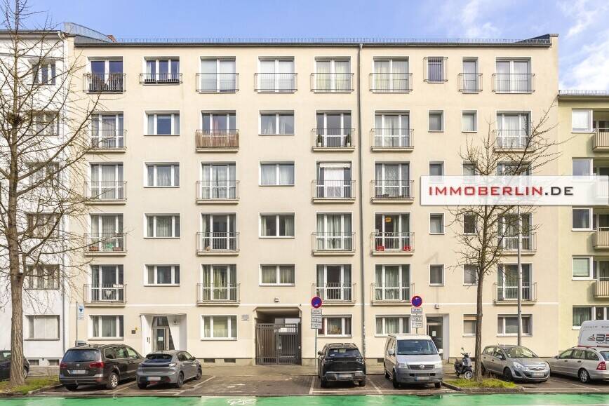 IMMOBERLIN.DE - Top-Citylage! Helle 2-Zimmer-Wohnung nahe Richard-Wagner-Platz – Berlin – Bild 1 von 9