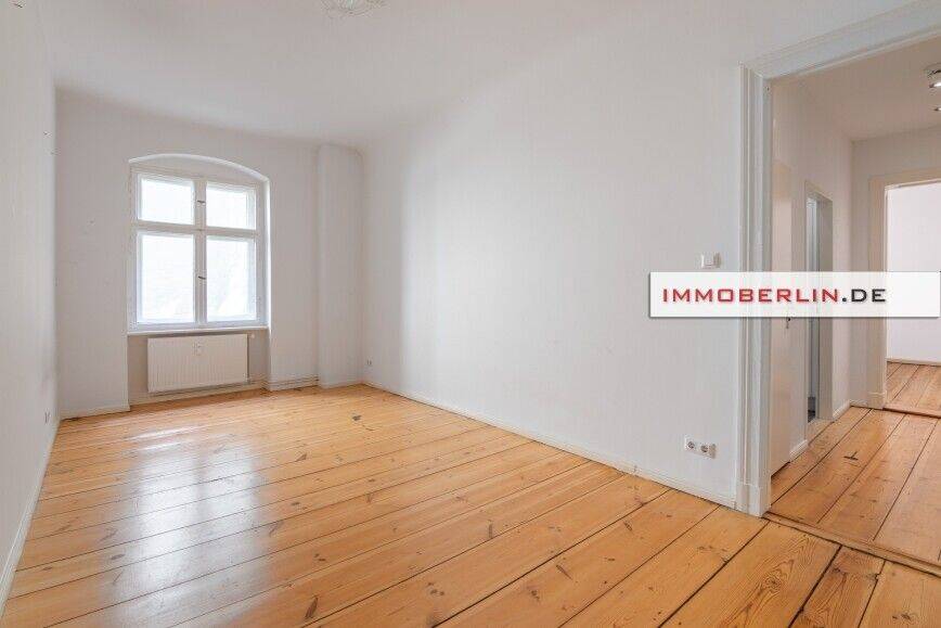 IMMOBERLIN.DE - Sehr angenehme Stuck-Altbauwohnung in ruhiger Lage – Berlin – Vorschaubild 3