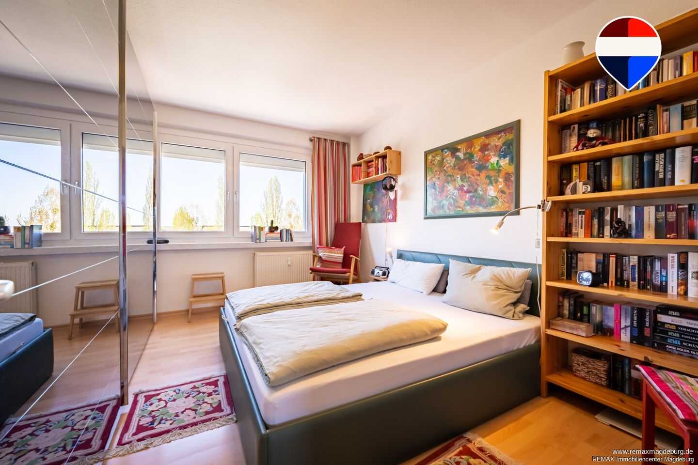 Wohnen mit Weitblick: 3-Raum-Wohnung mit Balkon und Blick auf den Salbker See – Magdeburg – Vorschaubild 8