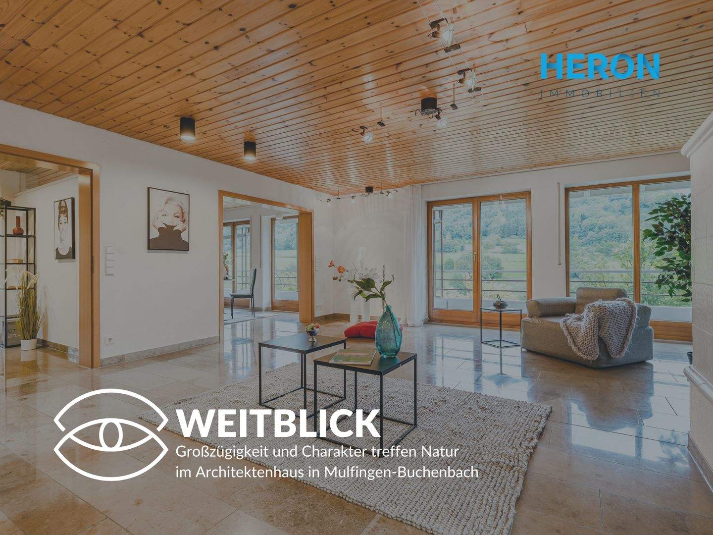 WEITBLICK - Großzügigkeit und Charakter treffen Natur im Architektenhaus in Mulfingen-Buchenbach – Mulfingen – Bild 1 von 9