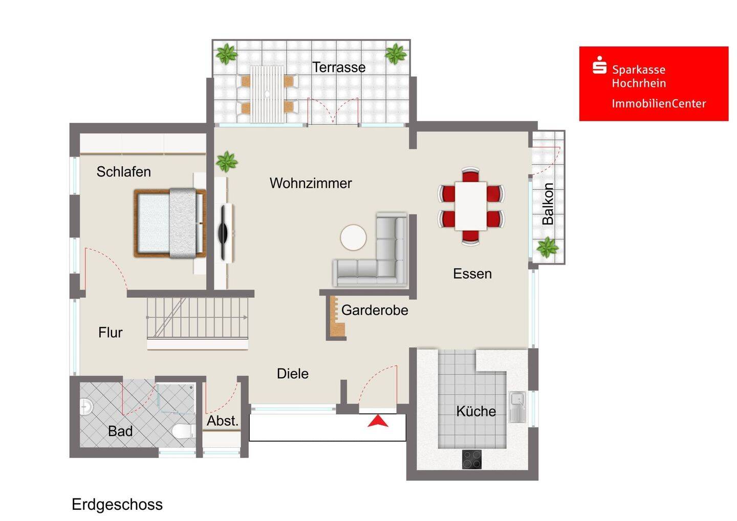 Design trifft Weitläufigkeit: Modernisierte Wohnperle mit 233 qm Wohnfläche - inkl. Video! – Laufenburg (Baden) – Vorschaubild 5