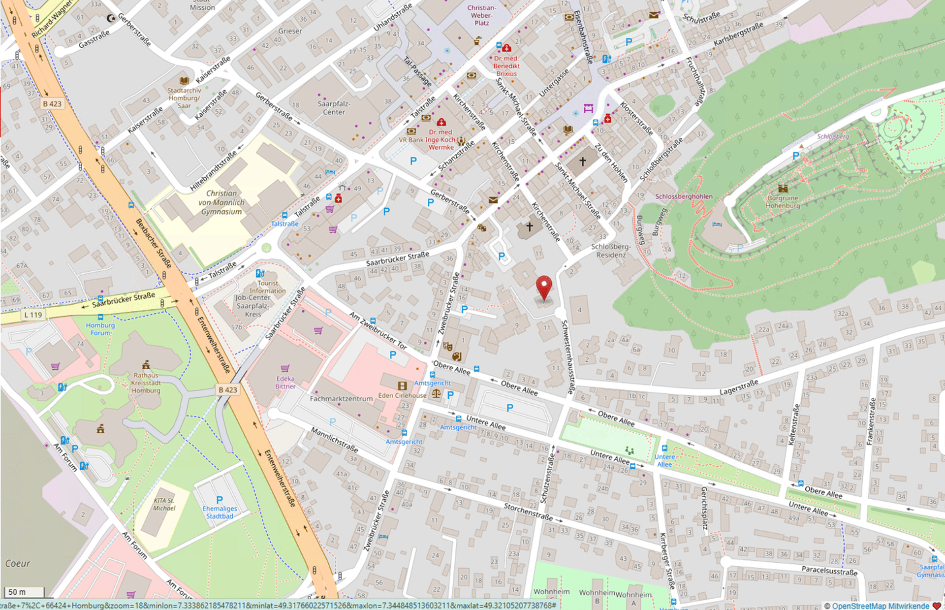Etagenwohnung in 66424 Homburg mit 79 m² kaufen