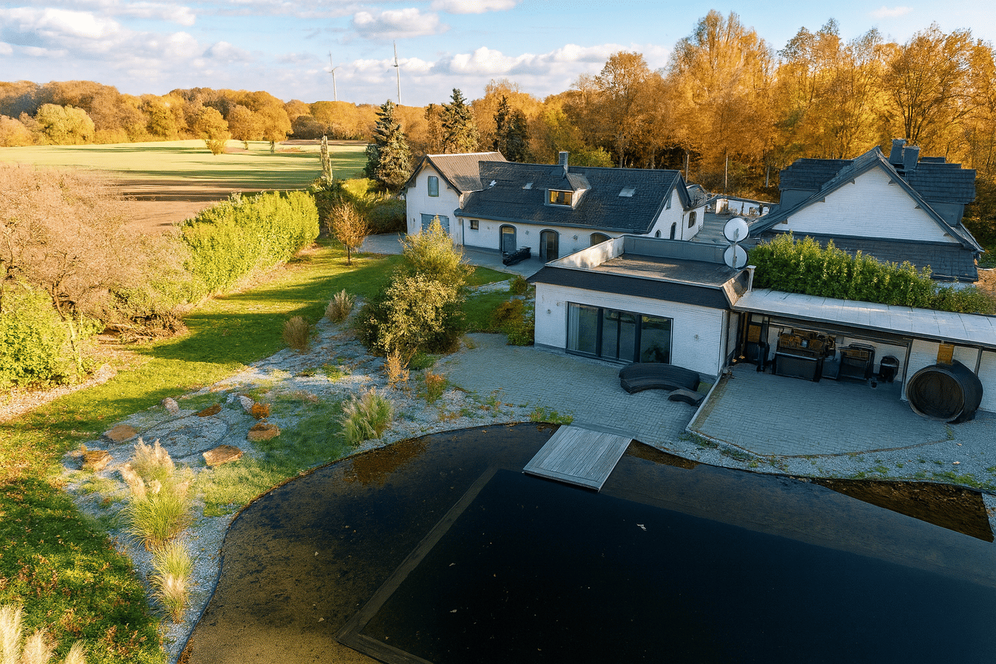 Luxuriöses Anwesen - 362 m² Wfl mit Schwimmteich und Poolhaus - Ihr Traumhaus zum Verlieben! – Moers – Vorschaubild 4