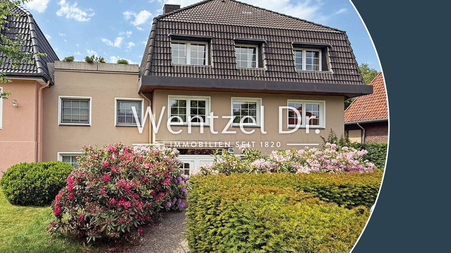 Großzügige Maisonettewohnung mit ca. 120 m² Wohnfläche, große Dachterrasse und Einzelgarage - Wentzel Dr.