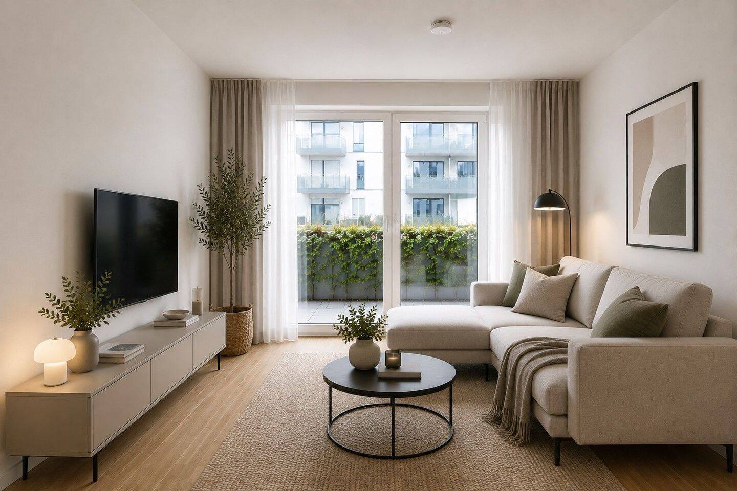 Attraktive 2-Zimmer-Wohnung mit EBK & 2 Terrassen - kurzfristig bezugsfrei