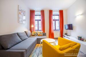 117812 HomeCompany Dresden Möbliert/Furnished 2-Zimmer Apartment in Dresden-Neustadt max. 2 Personen