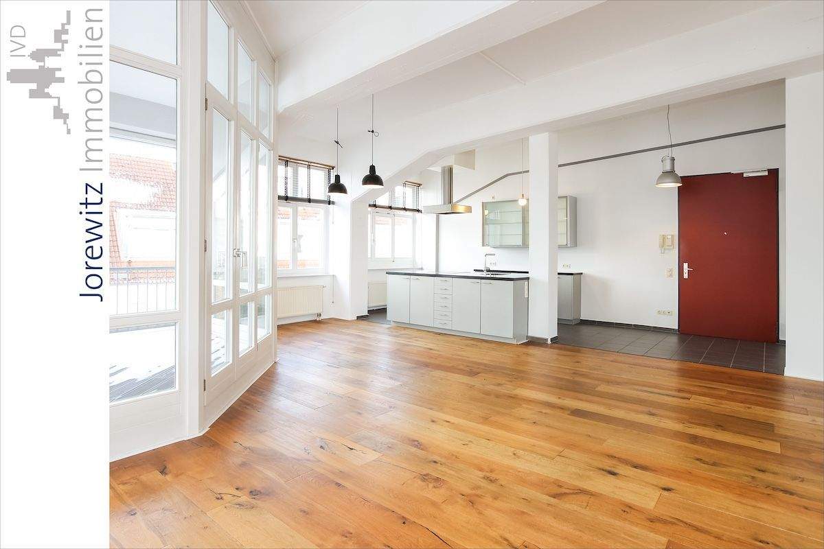 Stilvolles Loft-Ambiente in Bi-City: Moderne 2 Zimmer-Wohnung mit Loggia und PKW-Stellplatz – Bielefeld – Vorschaubild 6