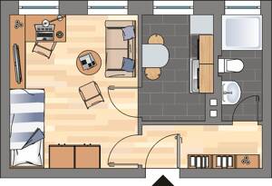 1-Zimmer-Wohnung in Kiel Gaarden-Ost – 24143 Kiel – Vorschaubild 6