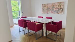 Teilmöblierte 5 Zi-Whg, mit Aufzug, 3 Balkone, 3 Bäder, ruhiges Wohnen trotz Stadtmitte! – 65183 Wiesbaden – Vorschaubild 2