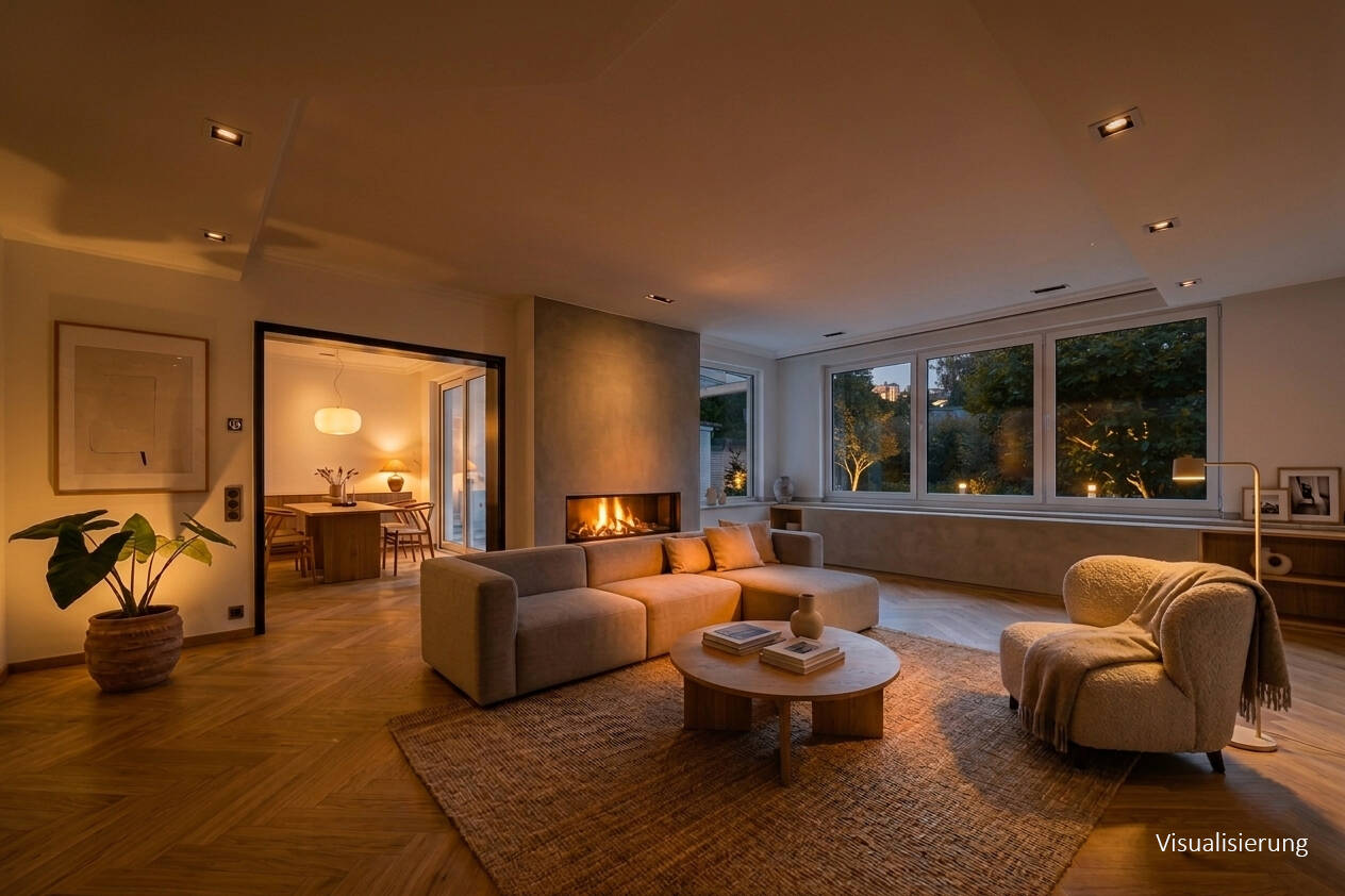 Bungalow im Dichterviertel - Stockum mit uneinsehbarem Garten und Swimmingpool im Haus – Düsseldorf – Vorschaubild 9
