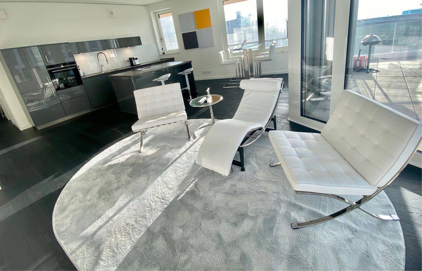 Luxus Design Appartement mit Elbblick – Hamburg – Vorschaubild 8