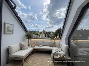 Erstbezug: Zentral gelegene 3-Zimmer-Maisonette-Wohnung inkl. 2 Balkone und Garage in S-Feuerbach – 70469 Stuttgart – Vorschaubild 6