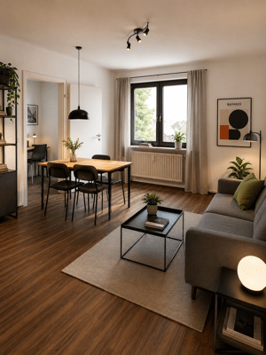 2,5 Zimmer, Küche, Bad, ruhige Lage, sofort verfügbar