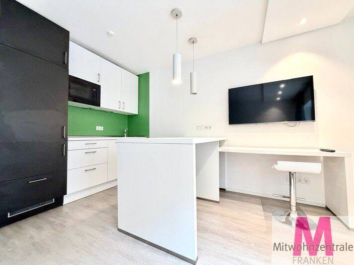 Modern möblierte 2-Zimmer-Wohnung mit Designküche in zentraler Lage von Nürnberg – Nürnberg – Vorschaubild 3