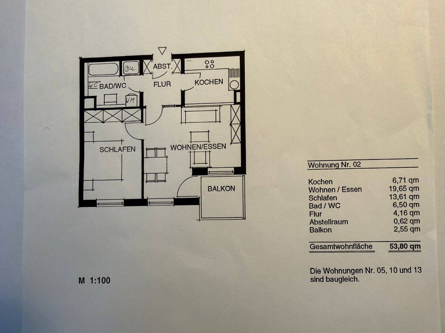 Gut geschnittene 2-Zimmer-Wohnung in bevorzugter, ruhiger Lage von BONN / DUISDORF – Bonn – Vorschaubild 2