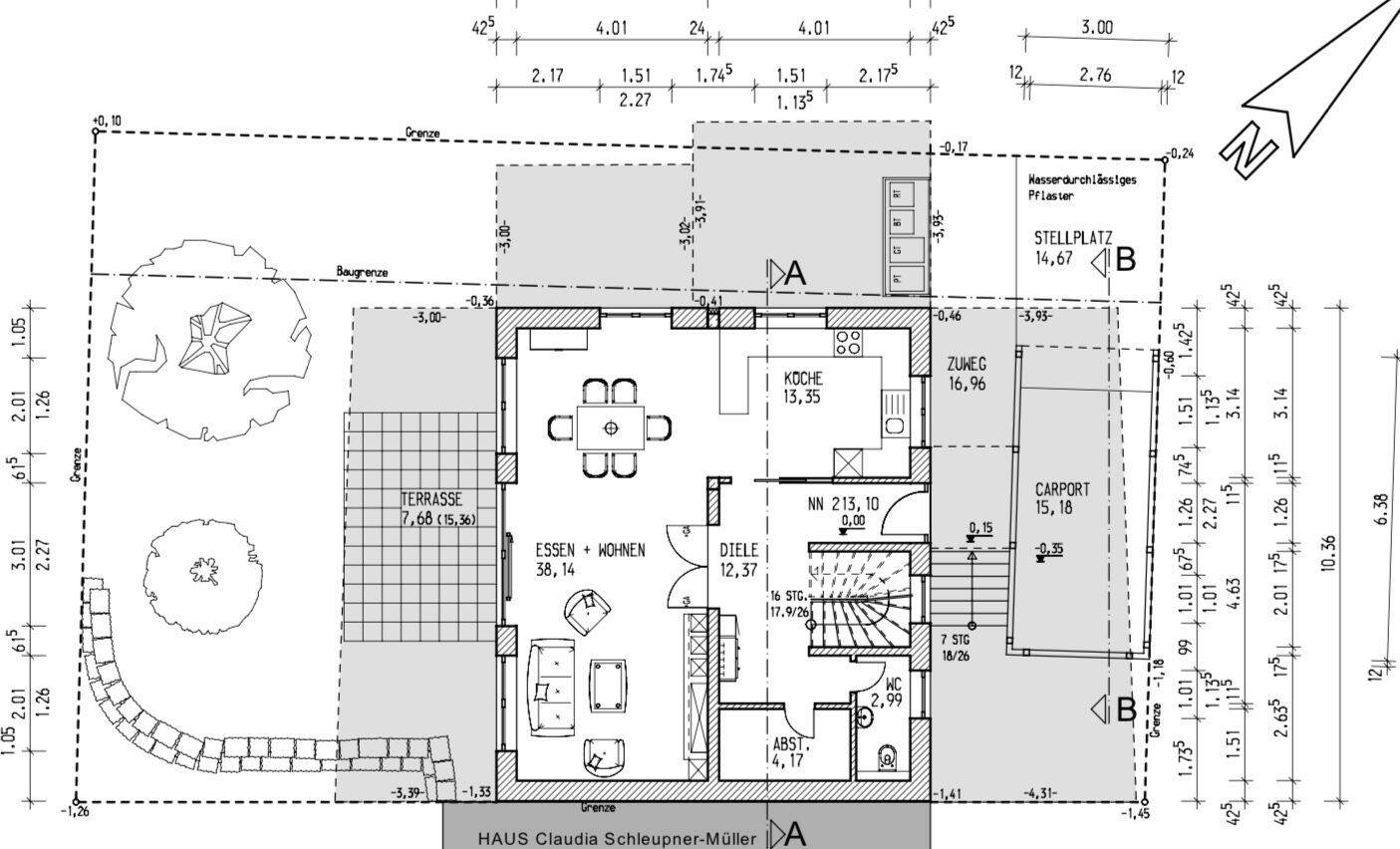 Großzügiges Wohnhaus mit gehobener Ausstattung in Würzburg/Lengfeld sehr ruhig u. naturnah gelegen – Würzburg – Vorschaubild 8