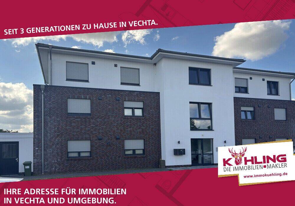 Modern und hell -2-Zimmer- Erdgeschosswohnung mit Terrasse