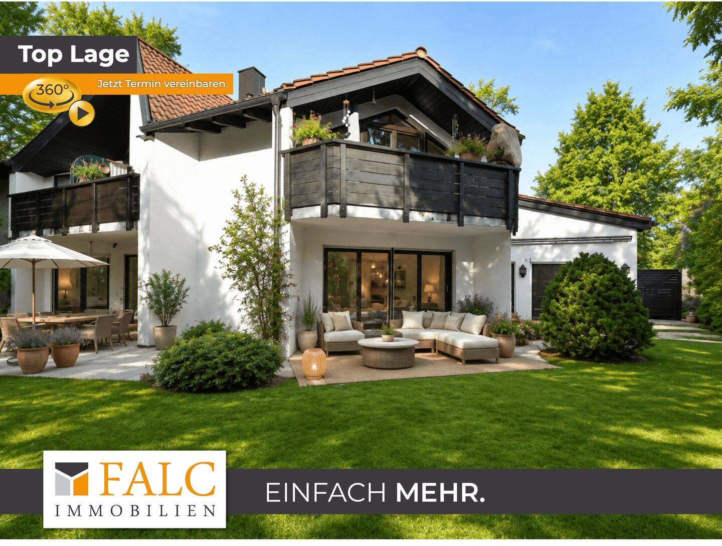 Wohnen wie im eigenen Haus - Garten-Maisonette Whg. mit 339 m² Gesamtfläche und Privatgarten