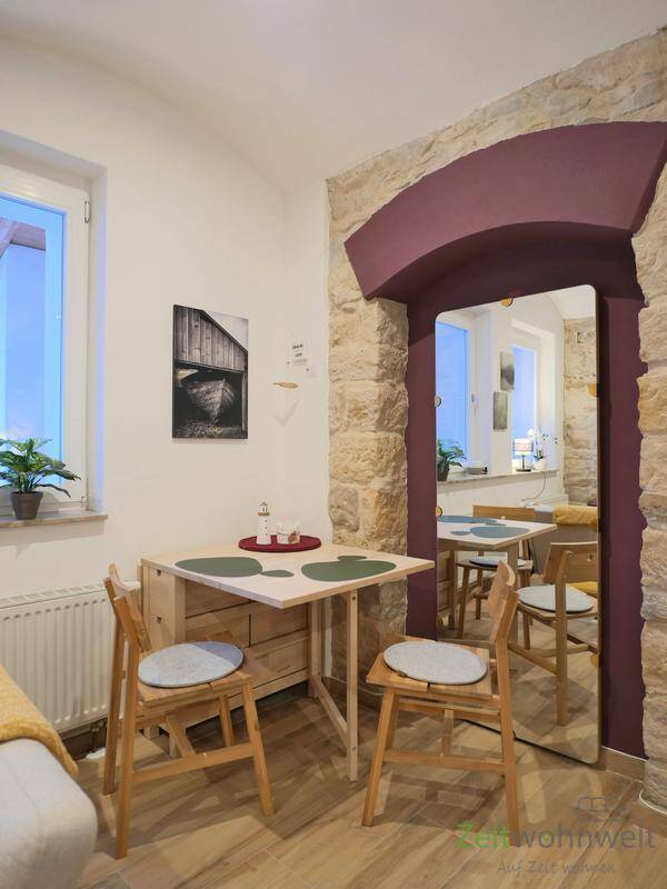 (EF1344_M) Dresden: Briesnitz, neu möbliertes Apartment im Innenhof eines historischem Hauses, Reinigungsservice – Dresden – Vorschaubild 3