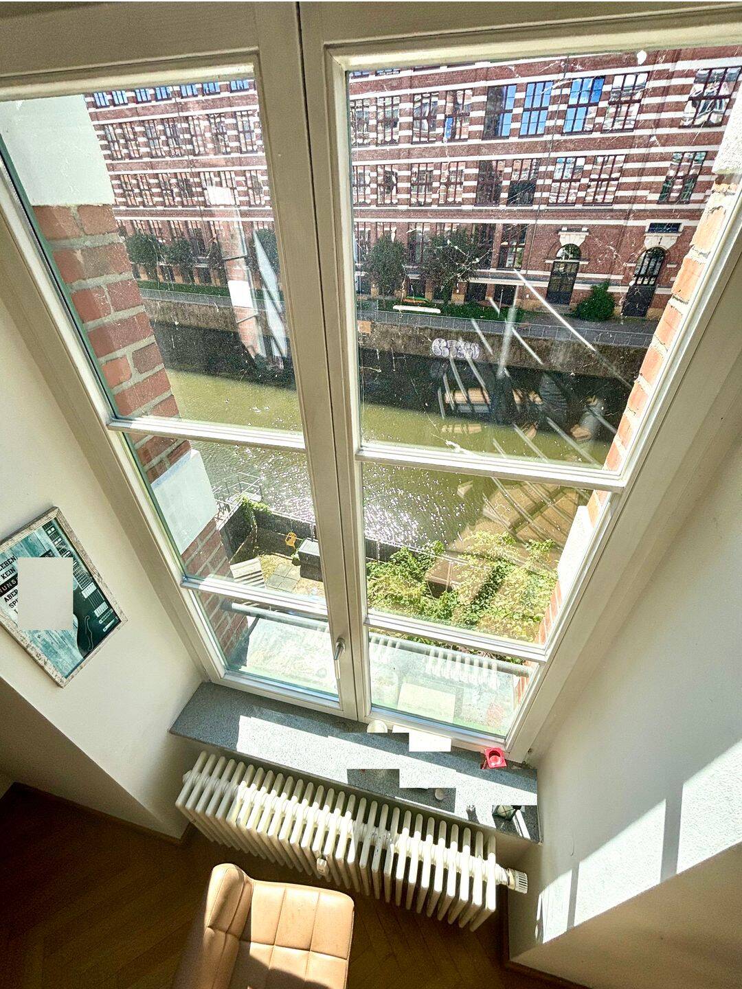 WOHNEN AN DER WEißEN ELSTER - Einzigartiges Maisonette-Loft mit Wasserblick - Wohnen in den historischen Buntgarnwerken Leipzig – Leipzig – Vorschaubild 2