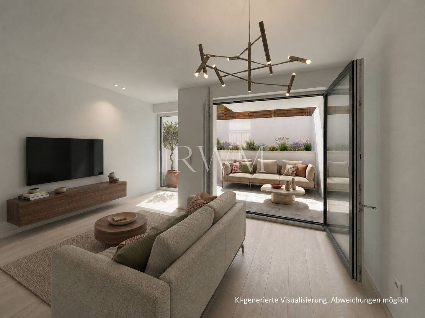 Sonderabschr. AfA 5% - Zentral gelegene 2,5-Zimmer-Neubau-Wohnung mit Terrasse & Garage in Feuerbach – Stuttgart – Vorschaubild 3