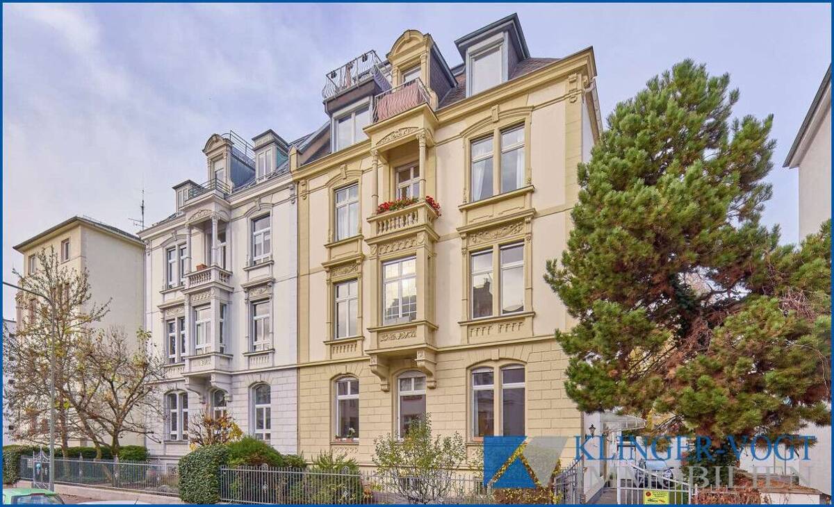 ** Stilvolle Altbauwohnung ** mit großzügiger Raumwirkung in ruhiger Lage von Sachsenhausen-Nord ** – 60596 Frankfurt am Main – Bild 1 von 9