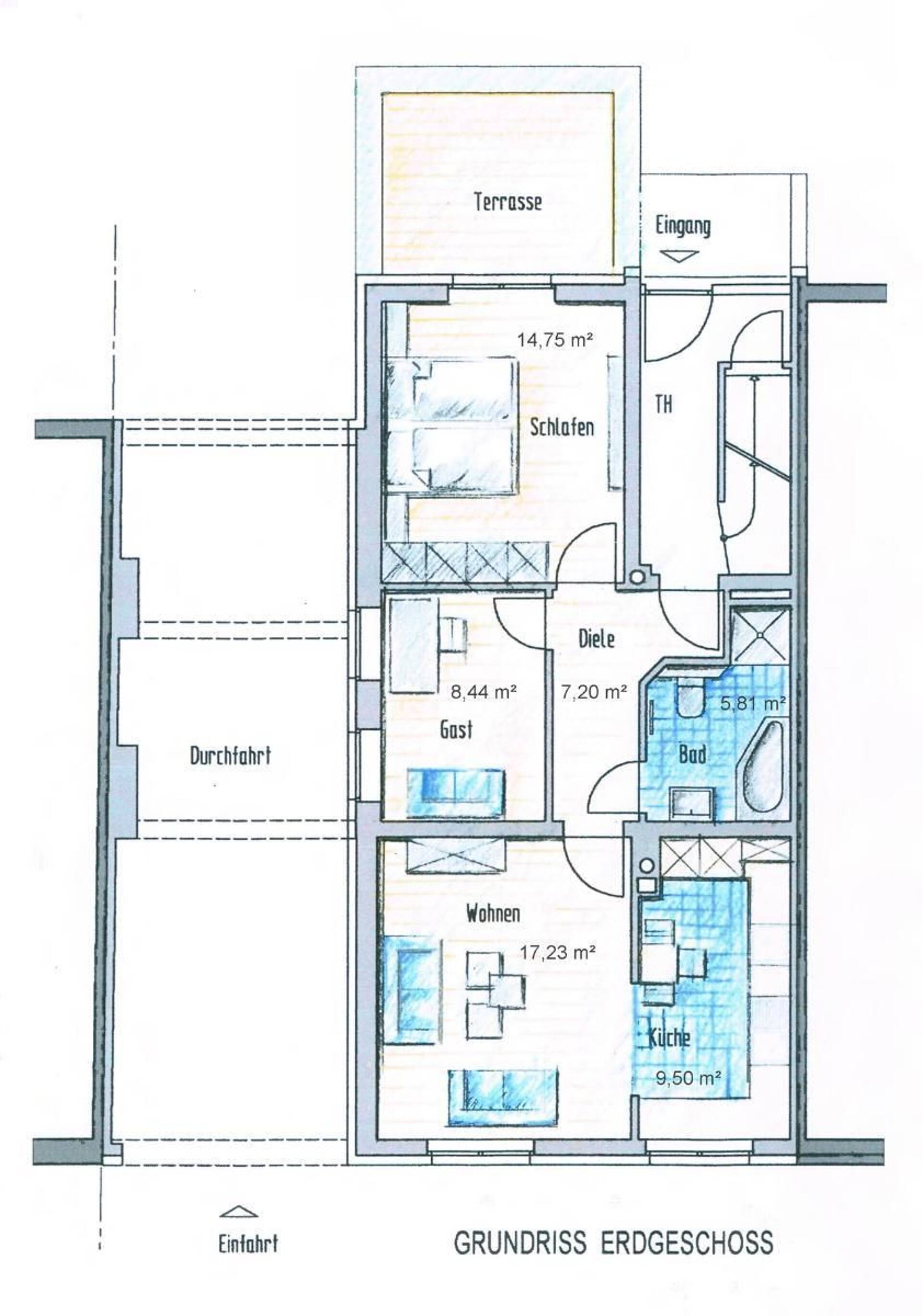 Erdgeschosswohnung in 46397 Bocholt mit 65 m² kaufen
