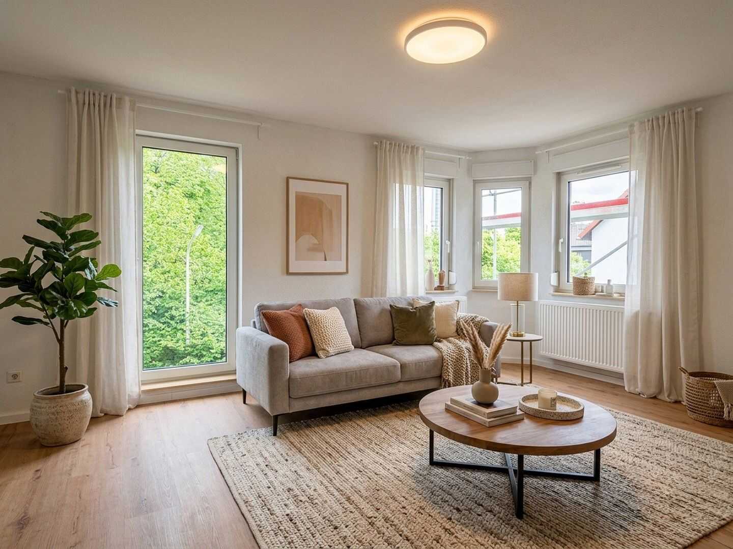 Kernsaniert & Effizienzklasse A+: 3-Zi.-Wohnung mit Wärmepumpe, Garten & Balkon-Baugenehmigung – Heilbronn – Vorschaubild 4