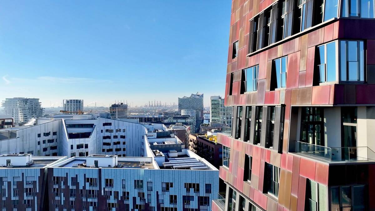 Cinnamon Tower: Einzigartige 360°-Maisonette mit spektakulärem Panoramablick – 20457 Hamburg – Bild 1 von 9