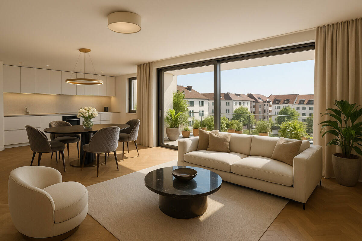 Weißensee: ERSTBEZUG im NEUBAU ab 2026: 4-Zi-Wohnung mit 100 m² und Balkon – Berlin – Vorschaubild 7