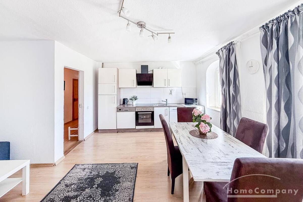 21267 HomeCompany Dresden Möbliert/Furnished 3-Zimmer Wohnung in Dresden-Dobritz max. 4-Personen – 1237 Dresden – Bild 1 von 9