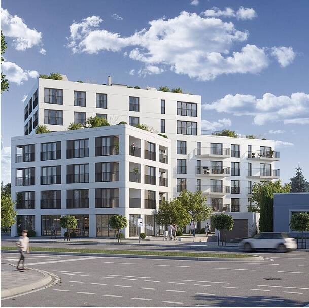 Stilvolle lichtdurchflutete 2-Zimmer Neubauwohnung – Regensburg – Vorschaubild 2