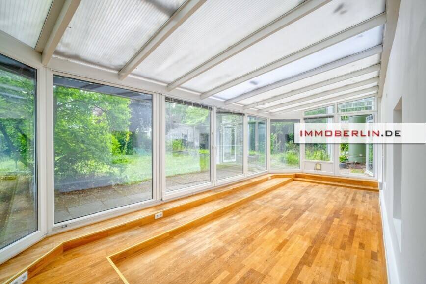 IMMOBERLIN.DE - Toplage! Komfortable Altbauwohnung mit Terrassen, Garten & großem Wintergarten – Berlin – Vorschaubild 5