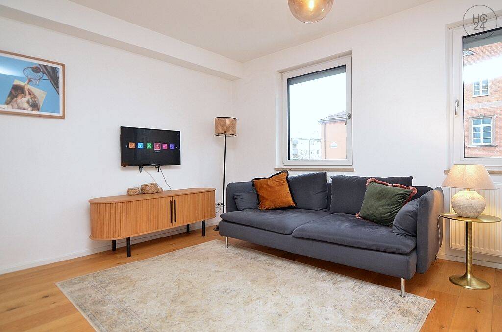 Exklusiv möbliertes 1-Zimmer-Apartment mit WLAN in St.-Johannis