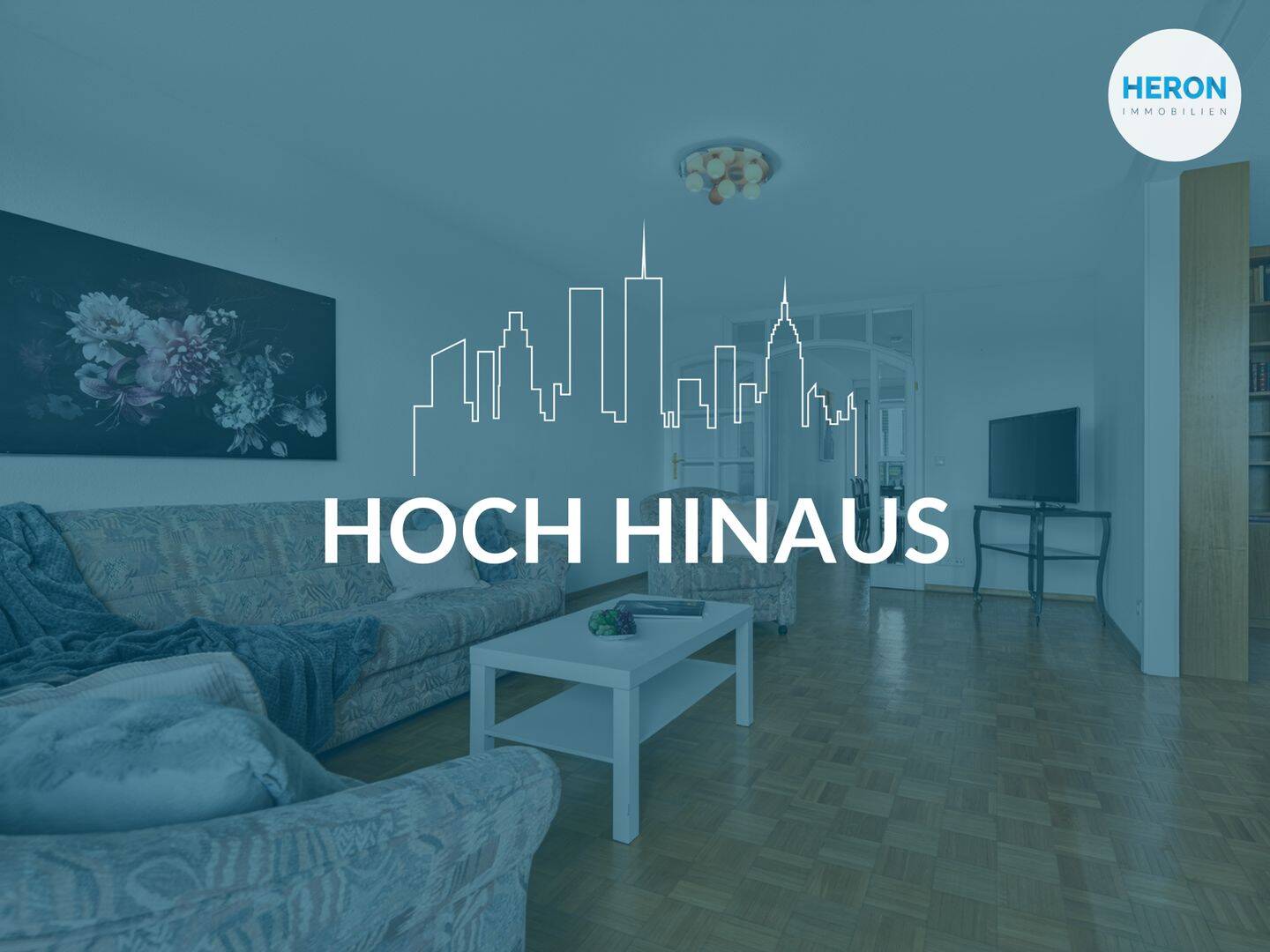 HOCH HINAUS - Gepflegte 3-Zimmer-Wohnung mit traumhaftem Fernblick & TG in Stuttgart-Möhringen