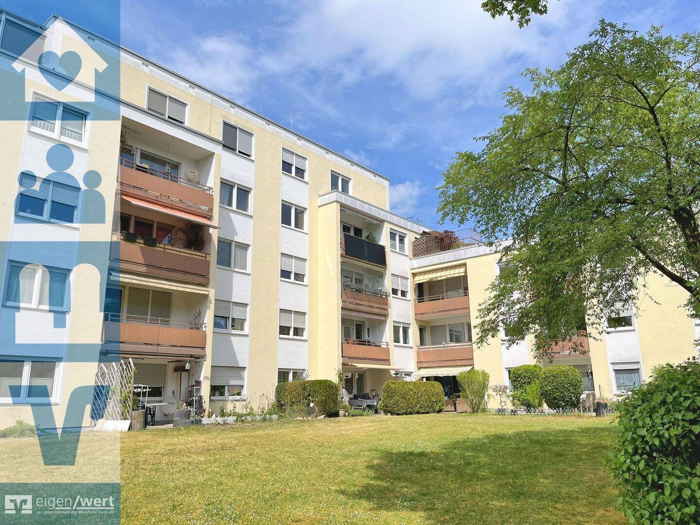 3-Zimmer-Eigentumswohnung mit Südloggia in Kirchheim – Kirchheim bei München – Bild 1 von 7