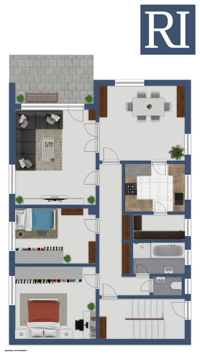 Zweifamilienhaus | leerstehend | Doppelgarage | 1.085 m² | Abtswind – Abtswind – Vorschaubild 4