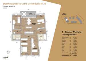 4 Raum Wohnung // Erstbezug NEUBAU Wohnpark TerraCotta – 1157 Dresden – Vorschaubild 4