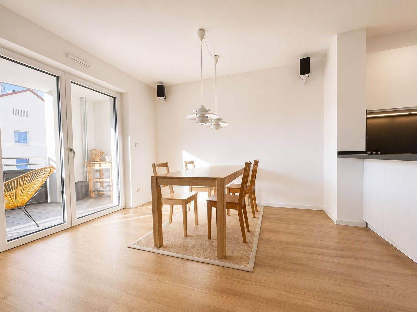 Energieeffiziente 3-Zimmer-Wohnung (KfW 55) – voll möbliert & bezugsfrei – Nürnberg – Vorschaubild 2