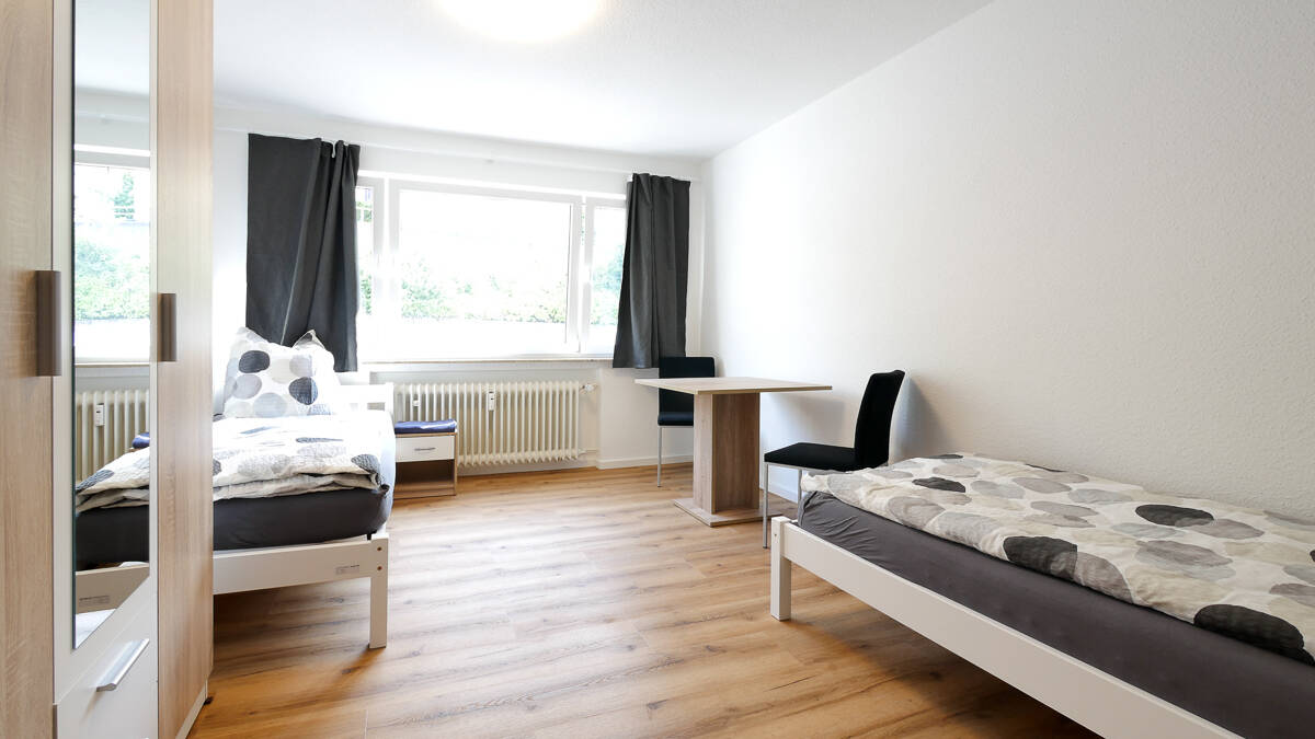 2-Zimmer-Wohnung in Plochingen mit Einzelbetten - WOHNEN AUF ZEIT