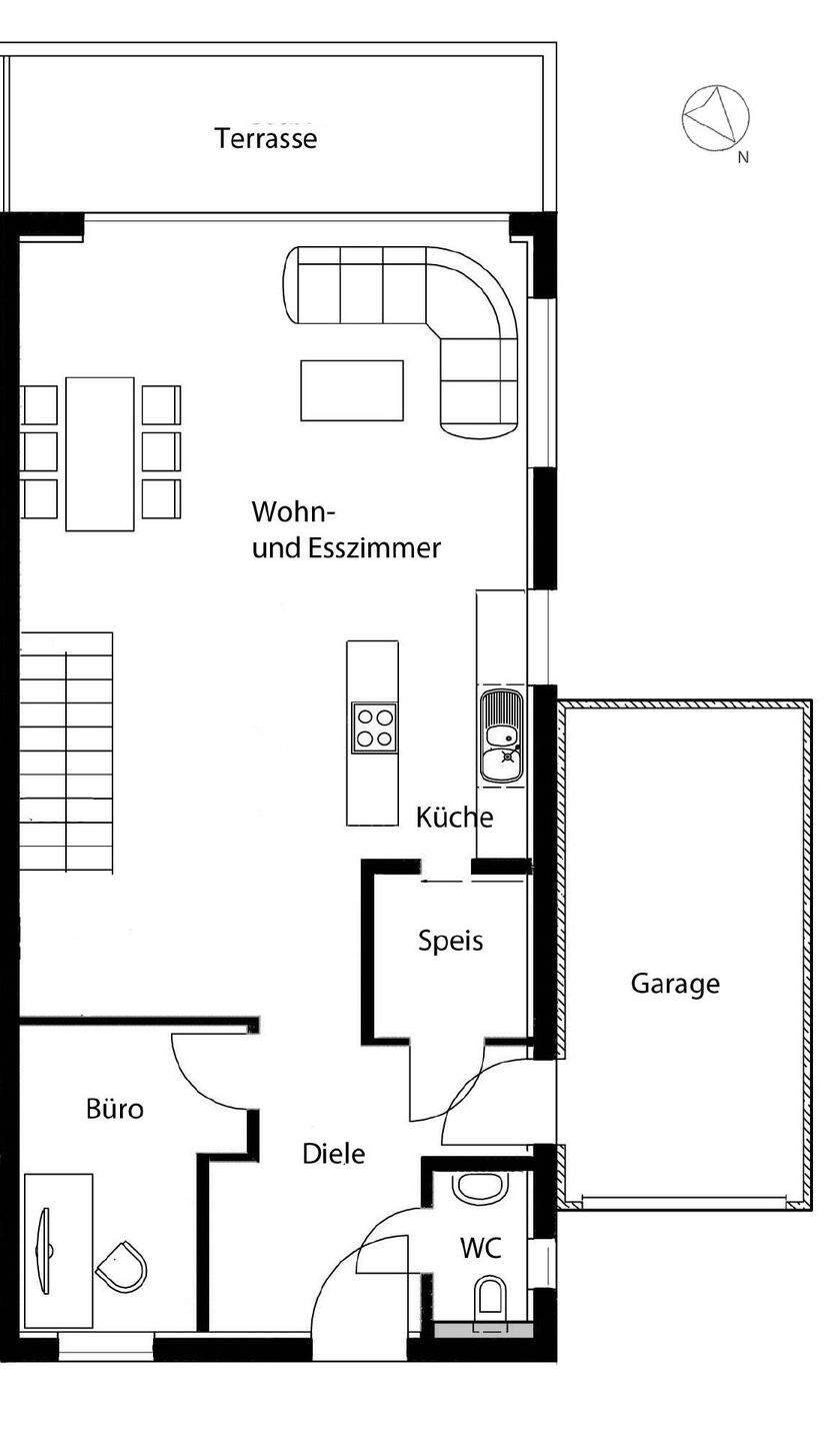 AIGNER - Großzügige Neubau-Doppelhaushälfte mit Panorama-Bergblick – Pähl – Vorschaubild 7